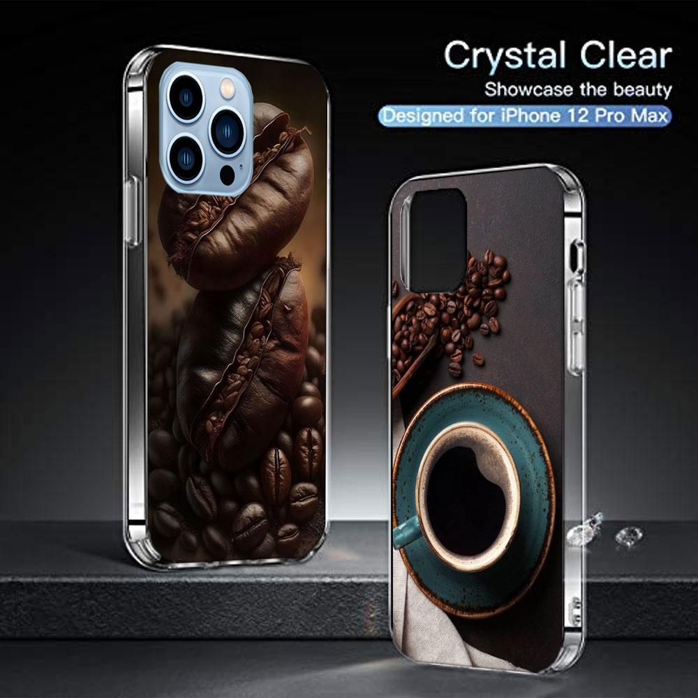 Newly Baked Coffee Beans Cases Phone Case For Iphone 17E 16E 17 Air 16 Pro Max 15 Pro 14 Plus 11 13 12 Mini Cover Cases Compatib