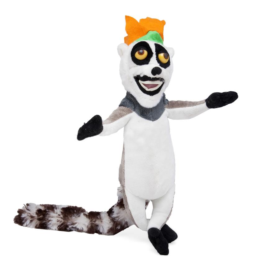 20-35CM 6 Styles Madagascar Plush Toys Stuffed Soft Animal Dolls Giraffe Hippo Lion Penguin Zebra Lemurs Figure Gift for Kids