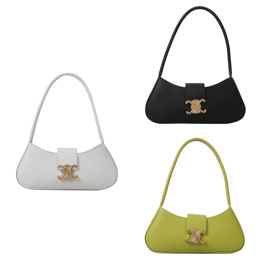 Trendy Street Style Pu Shoulder Bag Candy Color Crossbody Bag For Women 2023 Winter