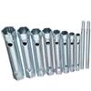 Steel Tubular Box Wrench 10 Pcs DIY Polished Finish