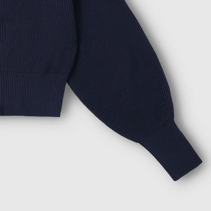 Gap Women's Embroidered Logo Ribbed Knit Cardigan