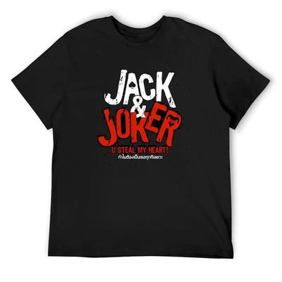 Jack et Joker: Tu voles mon cœur !  Série BL thaïlandaise YinWar T-shirts vierges mode coréenne vêtements unisexes nouveau modèle 2025