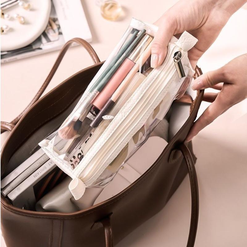 Foldable Toileting and Makeup Large Capacity Portable Makeup Bag, Travel Waterproof Four in One Detachable Packaging and Storage