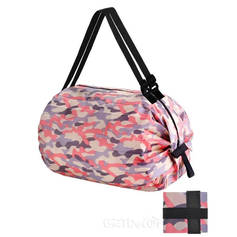 Damen Shopper Tasche Japanische Große Faltbare Tragetasche Reise Organizer Öko Einkaufstaschen Damen Markttasche Faltbare Tasche Bolsos