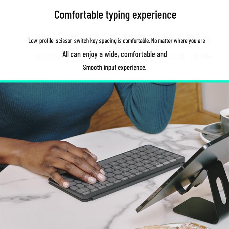 Logitech Keys To Go 2 Wireless Bluetooth Portable Keyboard