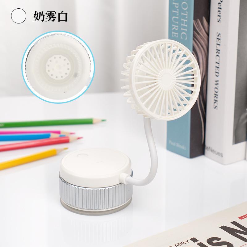 Small Fan with 3 Speed Settings Strong Airflow Low Noise USB Rechargeable Battery Operated Pocket Fan