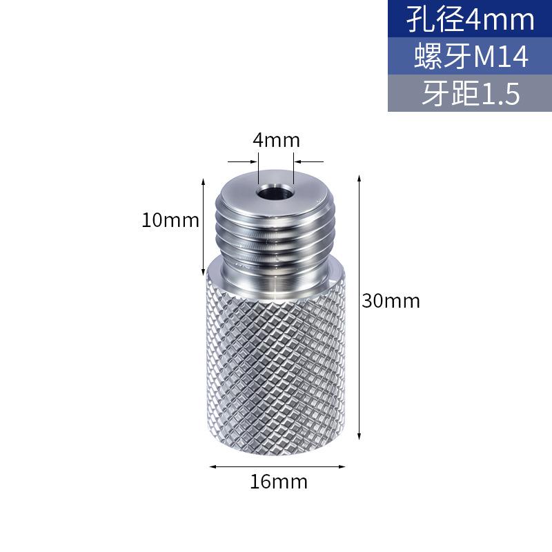 Stainless Steel Extended Knurled Drill Sleeve Woodworking Dowel Drill Locator 3 in 1 Puncher Accessories