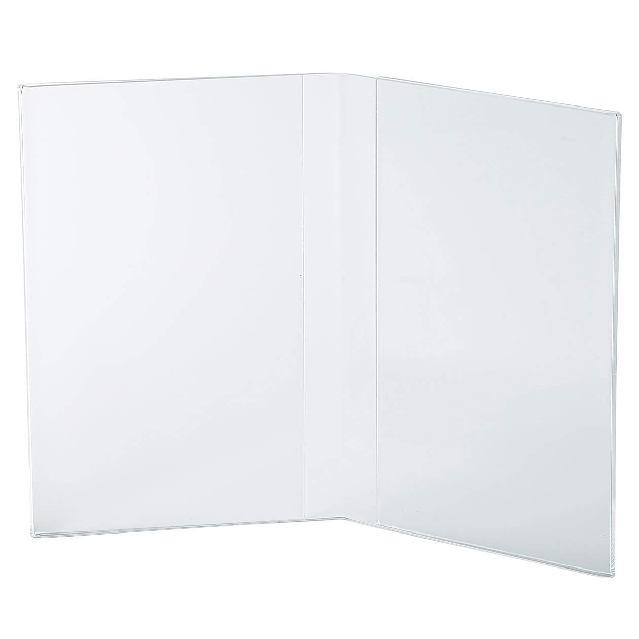 MUJI Акриловый двойной держатель для 2 больших листов 89 x 127 NEA11A6S Рамка, Тип, 6, Прозрачный, (приблизительно. мм),