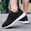 Casual Sneaker Shoes Breathable Men's Walking Mesh Soft Sole Outdoor Anti Slip Travel Comfortable Running Shoes Tenis Masculino