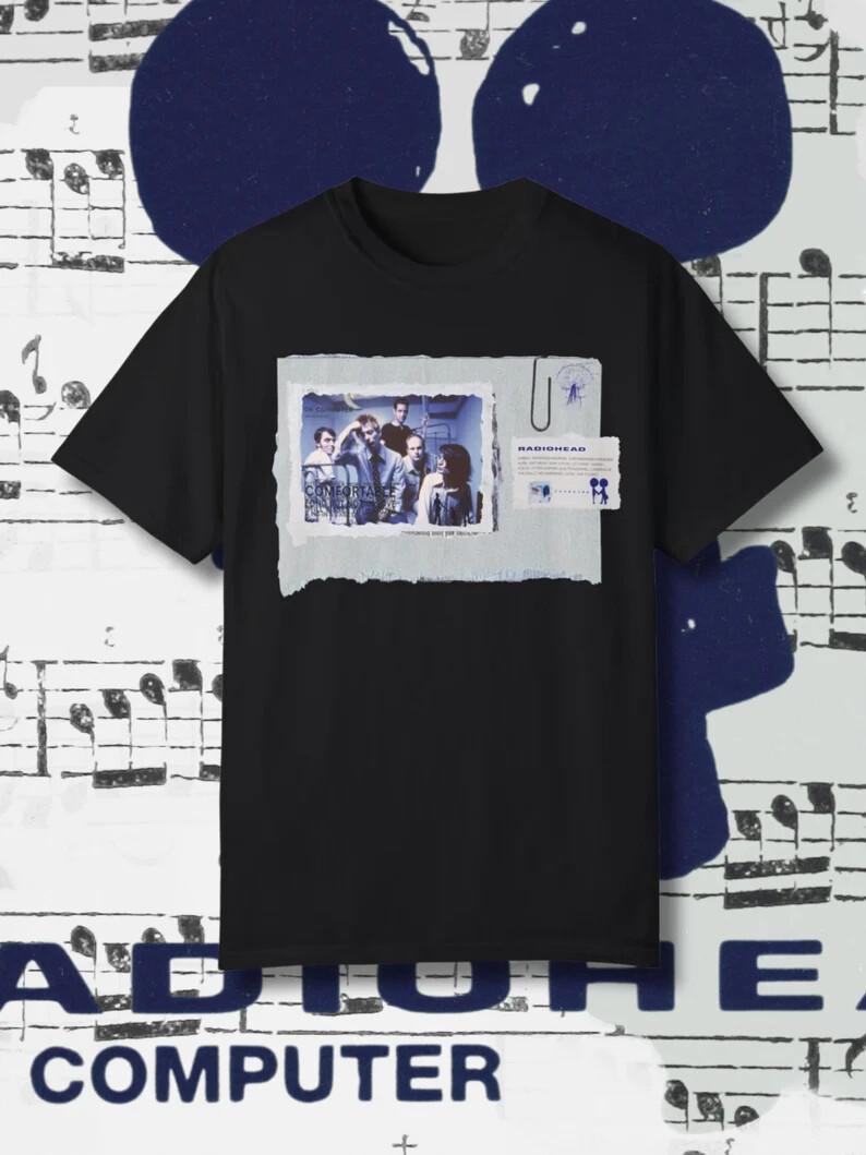 Radiohead Ok Computer Vintage Style T-shirt S