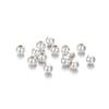 2-5MM 925 Sterling Silver Round Beads Spacer Beads Jewelry Findings Accessories Silver Bead for Bracelet Necklace Jewelry Making