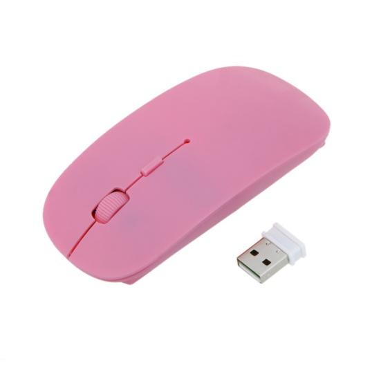 2,4G ergonomisk trådløs spillmus med USB-mottaker for bærbar PC