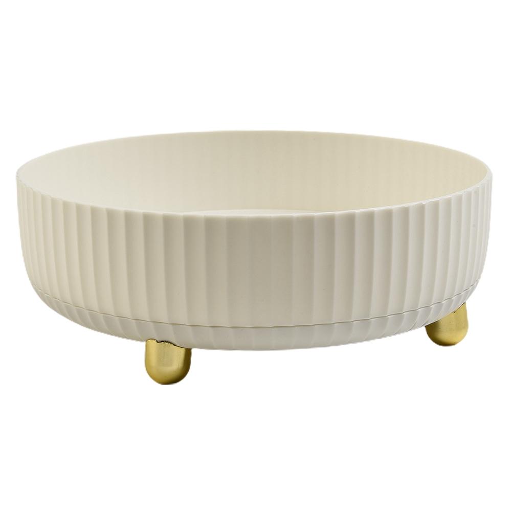 Weiß/grün/orange Rotierenden Regale Mit Abnehmbaren Tablett 22*7,5