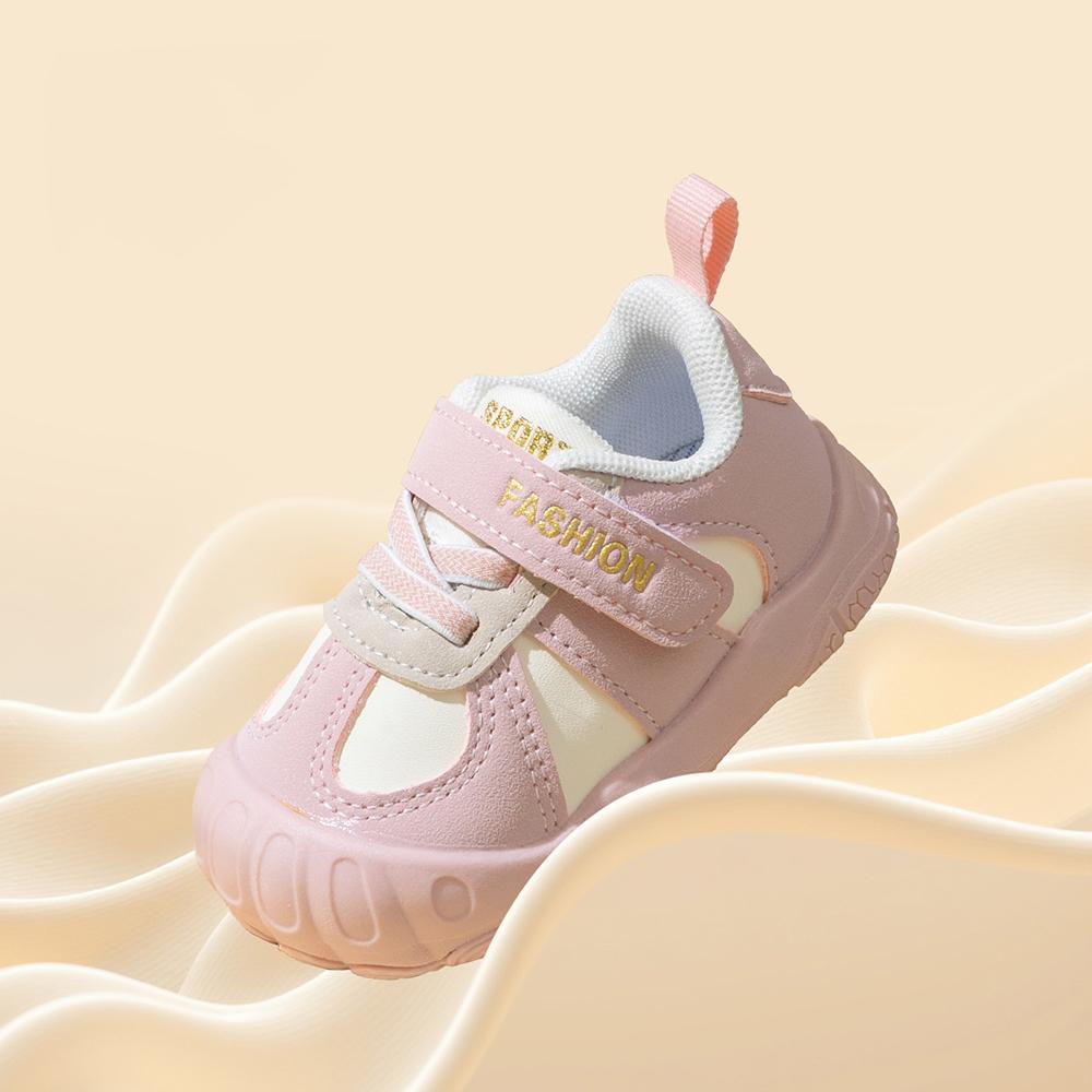 Ergonomics Toddler Shoes For Kids PU Leather Waterproof Kid's Sneakers Soft-soled Boy's Girl's Running Shoes Sport Shoes