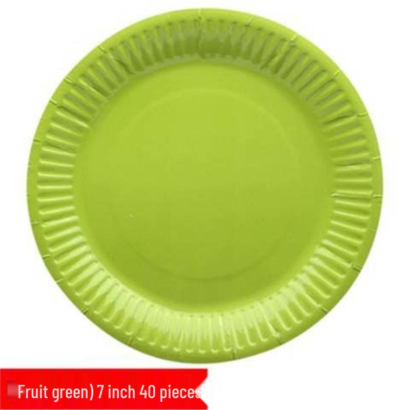Disposable DIY Painting Plates for Kindergarten Art Activities