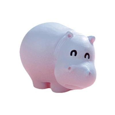 Hippo Figurines for Home Decor Desktop Figurine Ornament Tiny Hippopotamus Figurines Cartoon Animal Art Crafts Resin Miniature