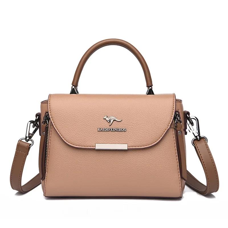 High Quality Pu Leather Casual Crossbody Shoulder Bags for Women 2023 New Luxury Purses and Handbags Women Bags Designer Totes