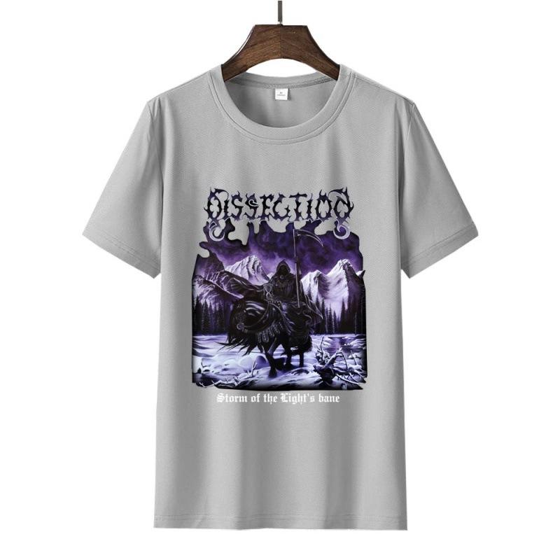 Harajuku Fashion Unisex tričko Death Metal Band Dissection Tričko Storm of The Lights Bane Tričko Běžné Streetwear Tričko Unisex tričko