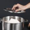20/22/24Cm Stainless Steel Cookware Lid Reusable Cooking Pot Cover Wok Cover Frying Pan Lid Flat Pan Cover For Bowls Basins