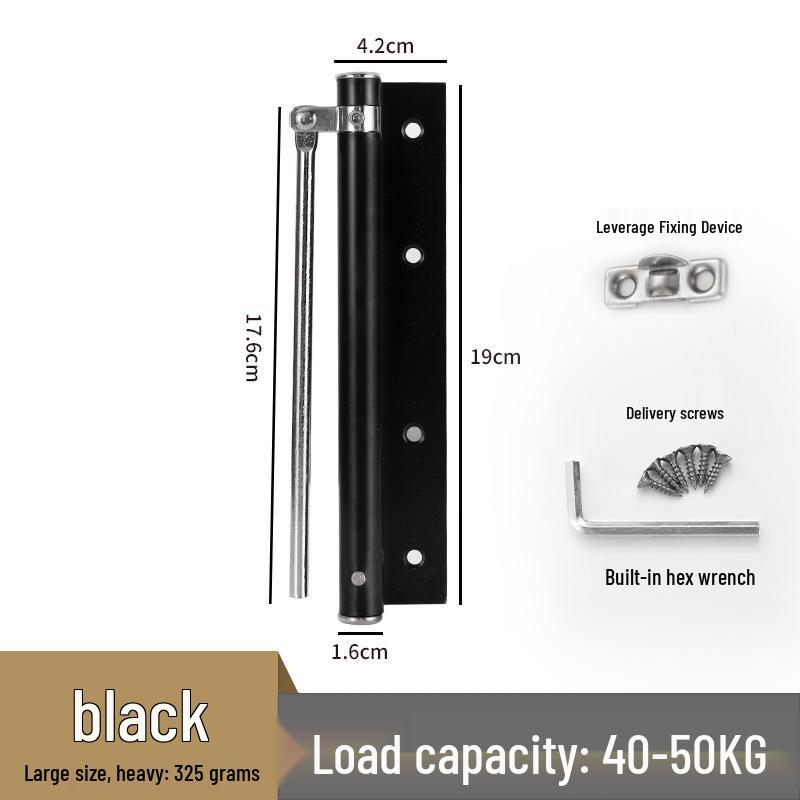 Adjustable Silent Stainless Steel Automatic Door Closer Spring for Lightweight Wooden Doors