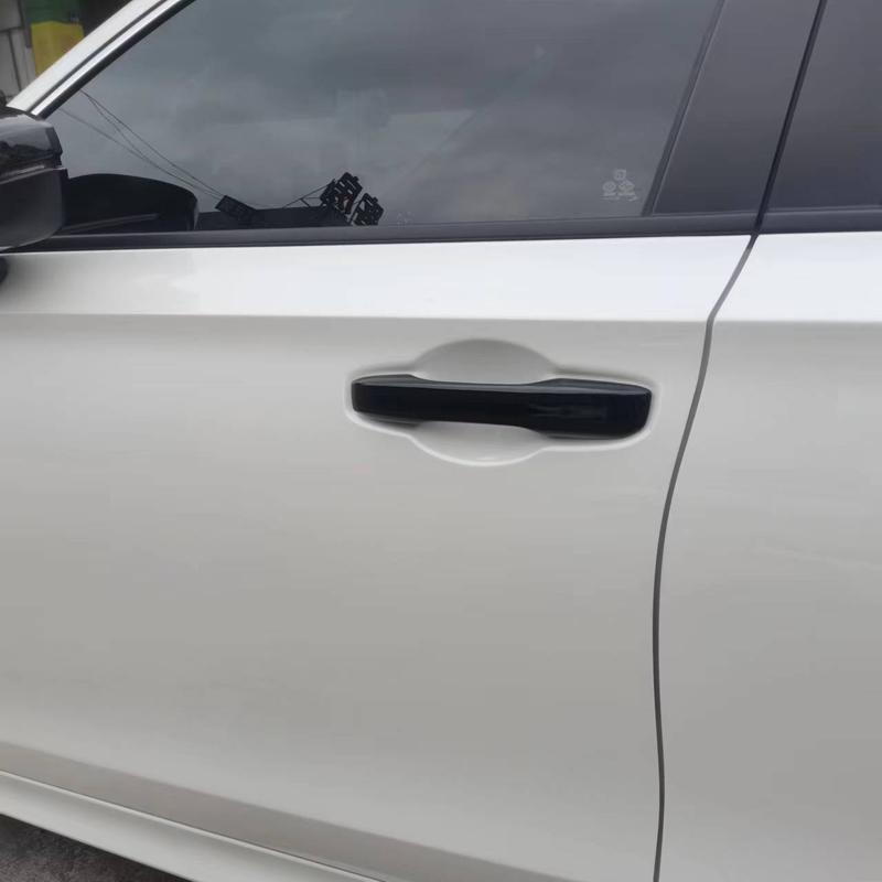 For Honda ZR-V ZRV e:HEV 2022 2023 Exterior Door Handle Cover Trim Car Accessories ABS Plastic Chrome Black