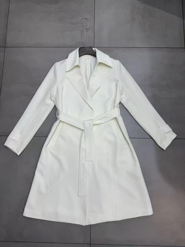 Autumn 2025 Women's Triacetate Blend Trench Coat