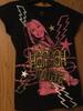 Hannah Montana - Black Shirt - Girls - Junior - XL (16) - Disney