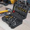 26Pcs Three-point Step Drill Bit  Set Multi-Size Drilling Wood Plug Cutter  Hole Opener Tool