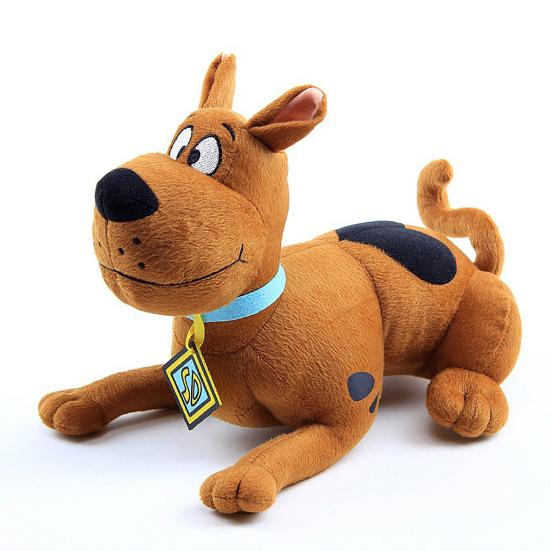 Scooby Doo Plush Toy Soft Cute Cartoon Doll Accompany Pillow Sofa Ornament PP Cotton Great Dane Doll Stuffed Animal Dog Plush Toy Christmas Gift