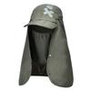Foldable Quick Drying Waterproof 360° Visor Hat Baseball Cap Shawl Sun Hats Outdoor Unisex Summer Dual Use Cap
