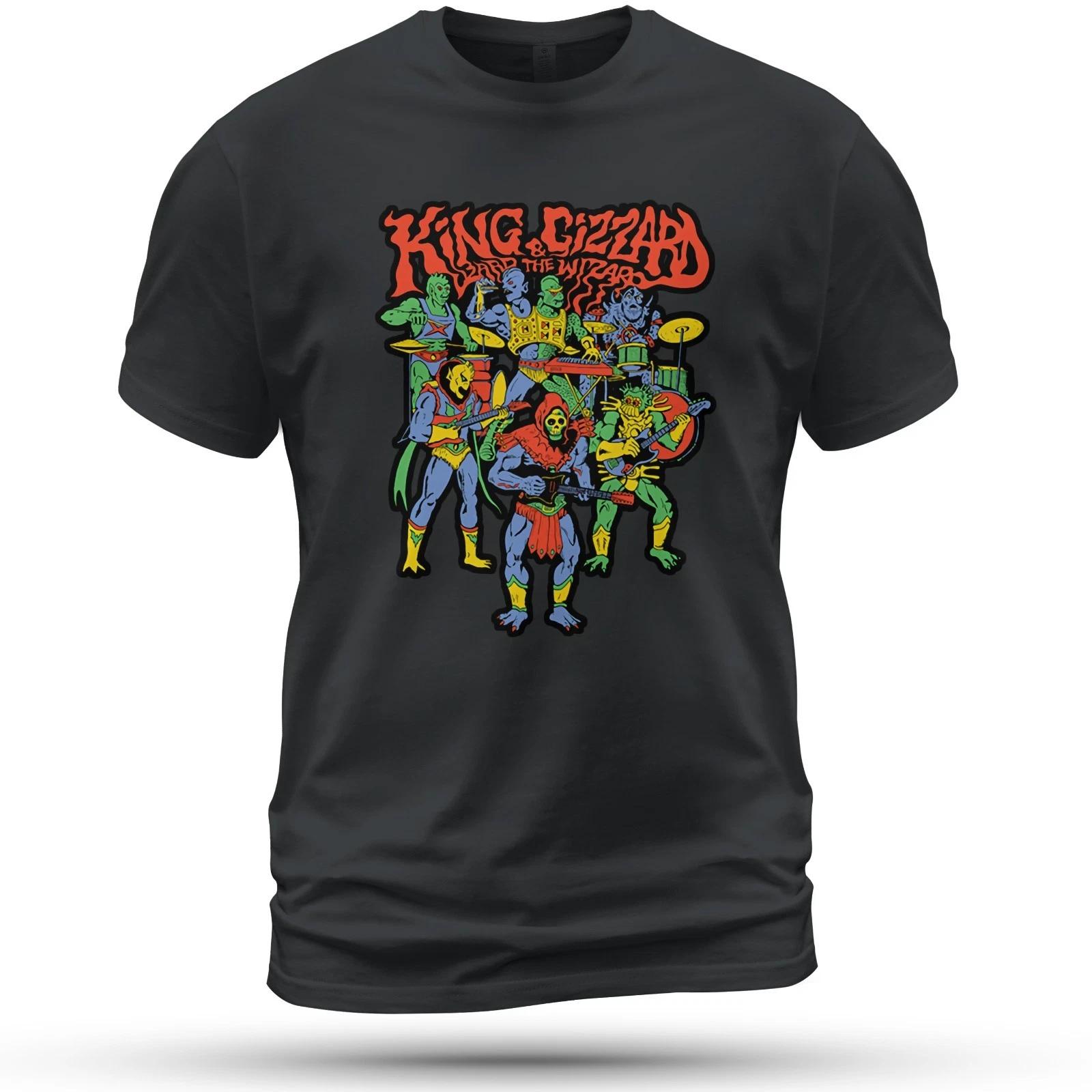

King Gizzard and the Lizard Wizard T-Shirt Funny Size S-5XL Made in USA S