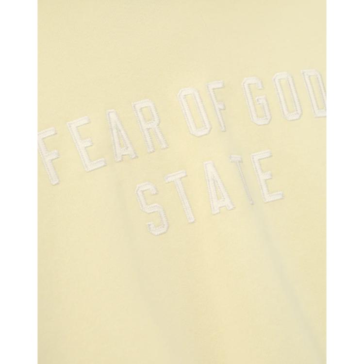 Fear of God Essentials 90s Hoodie Garden Yellow Men Tops 192SP256218F