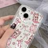 Bohemian Girl Bowknot Phone Case For  Mi 11 Lite 5G 14 13T 13 12T 12X 12 Poco F5 X6 X3 Pro Soft Anti Drop Clear Soft Cover