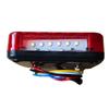 2X 12V 26LED Submersible Trailer Lights Stop Tail Turn Signal Lights License Number Plate for Trailer Truck RV Lighting Upgrade