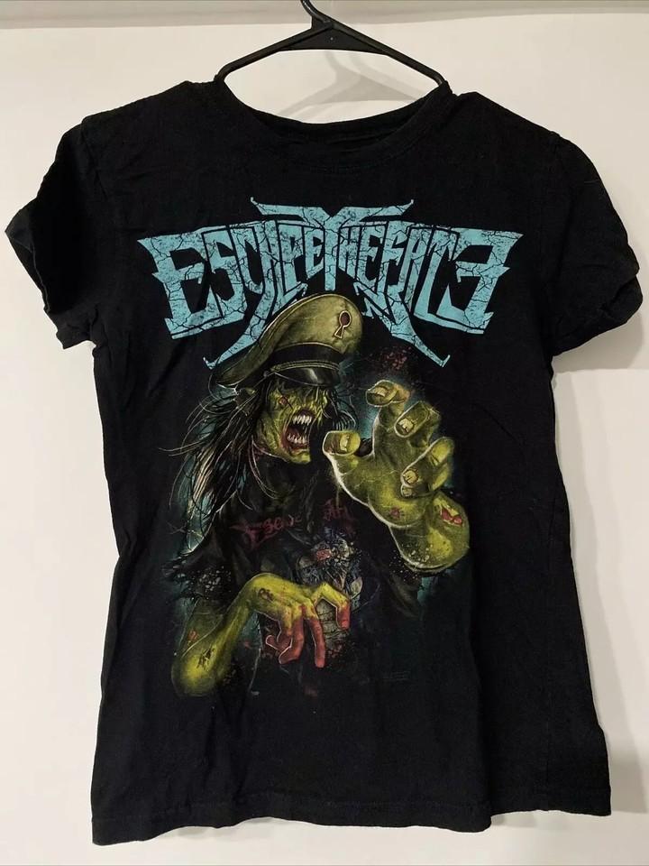 Escape the Fate Band Black T-Shirt Cotton Unisex Unisex T-Shirt M