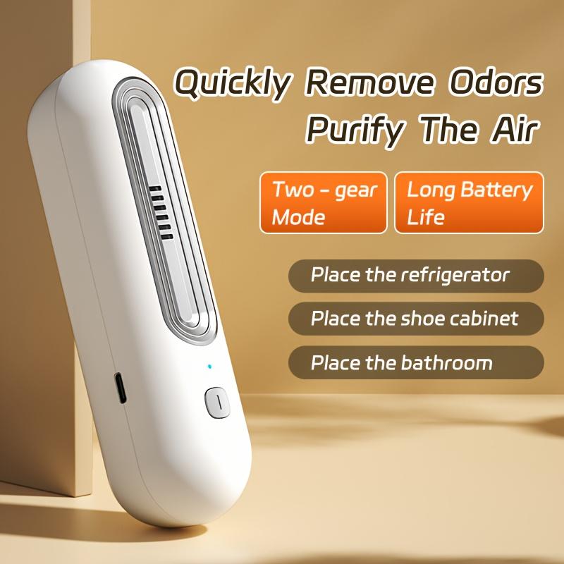 Bathroom Deodorizer, USB Rechargeable Air Purifier, Pet Purifier, Home Wardrobe, Refrigerator Deodorizer, Suitable for Both Home and Travel