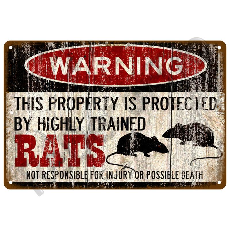 Caution Warning Metal Sign For Safety Signs Danger Beware Tin Sign Plate Home Wall Decor Vintage Plaque Home Art Painting Poster