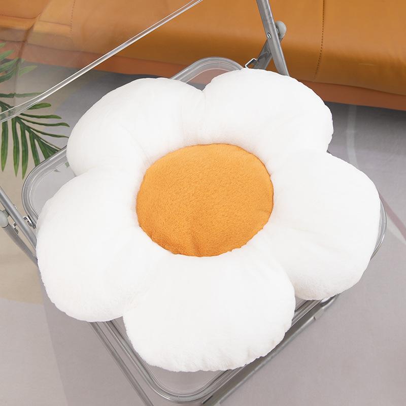 Daisy Flower Cushion Plush Toy Bedroom Sofa Bay Window Cushion Office Student Sedentary Chair Cushion