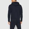 Armani Exchange Embroidered Logo Cotton Sports Hoodie Men Hoodies Navy-Blue 8NZMPC-ZJ1ZZ-1510