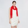 Tassel Mesh Neck Scarves Transparent Embroidery Flower Shawl Lace Flower Tassel Scarf  Dress Decor