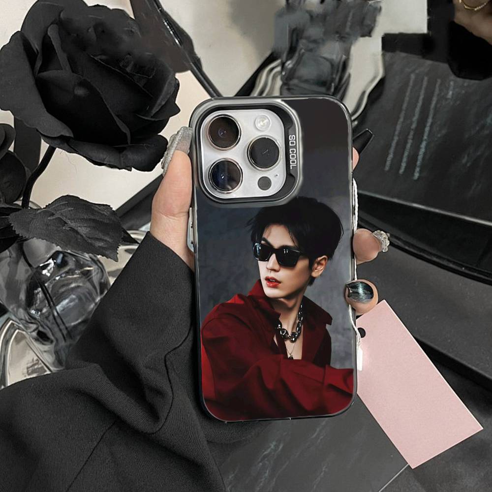 KOP Zhang Linghe Phone Case For iPhone17, 16,15,14,13,12 Pro Max Black Candy Matte Shockproof Cover