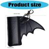 Modern Bat Patterned Case Wear Resistant PU Construction Protective Sleeve With Keychain Loop