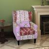 VidaXL Fauteuil avec design de patchwork Tissu
