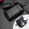 Car Leather Key Bag Keychain Case Storage Cover For E39 E90 E91 E53 E60 E46 E63 F35 F34 F20 F82 G28 G30 G20 G60 Accessories