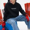 Skechers Colorful City Series Logo Letter Print Casual Sports Hoodie Unisex Hoodies Deep-Black L121U100-002K