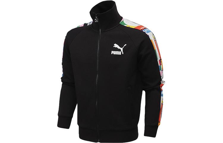 Puma T7 Men s Stand Collar Sport Jacket Black 531290-01 S