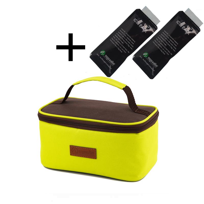 

KinNet Insulation Thermal Lunch bag for Women Kids 4.1litre Lunch box ice Bag Outside Travel Picnic Food Package Tote Handbag Practical Use
