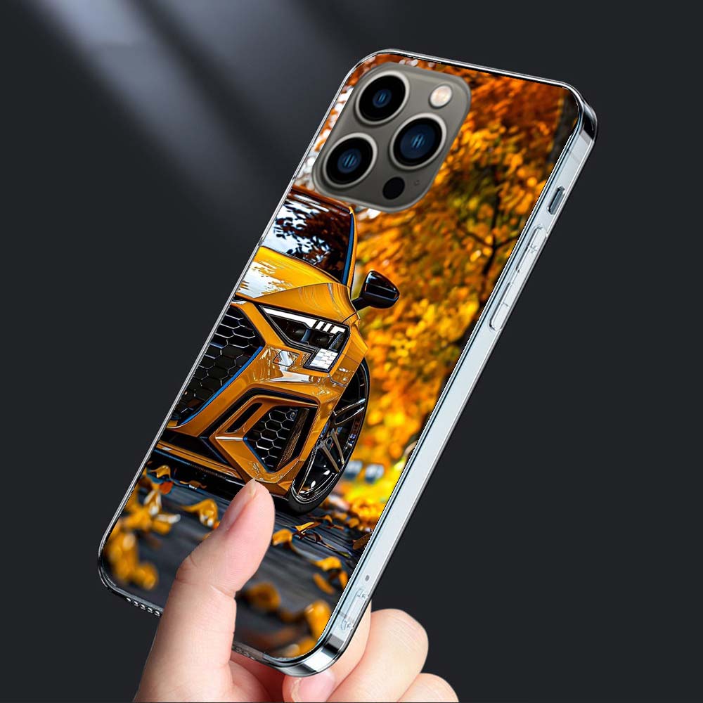 Bagged Car Lovers-RS Phone Case For Iphone 16E 15 Pro 14 Plus 17E 16 17 Pro Max Air 11 12 13 Mini Shockproof Capa Cute Cover