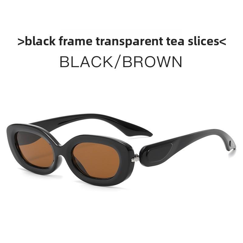 

Stylish Cat Eye Sunglasses With Blue Tinted Lenses And Lightweight Frame For Daily Travel And Parties Style7