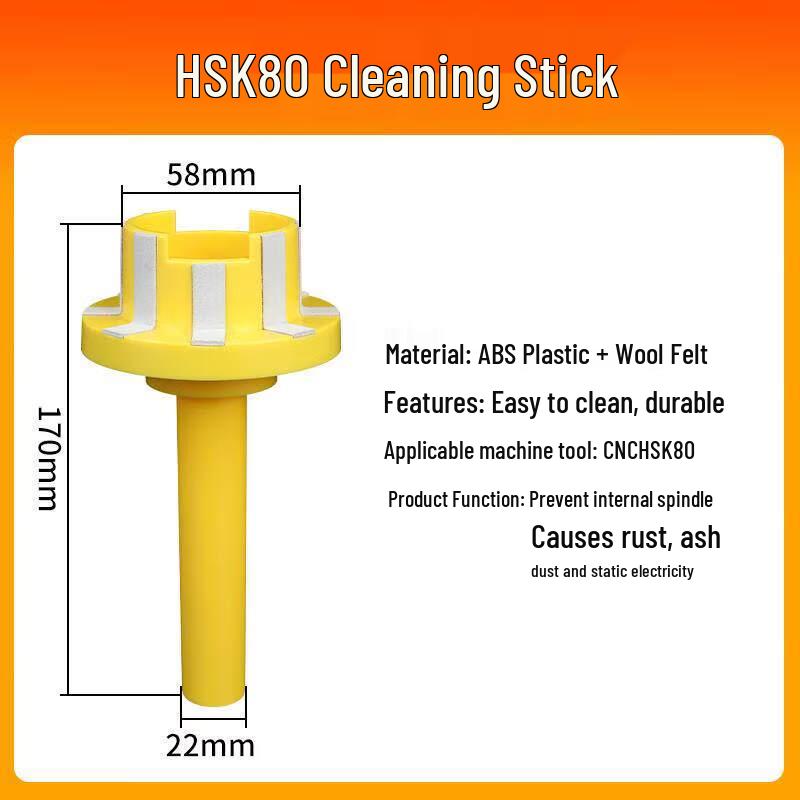 Aokewen ISO20 CNC Spindle Cleaning Rod